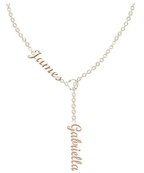 Love Necklace - Joining Names Jewelry