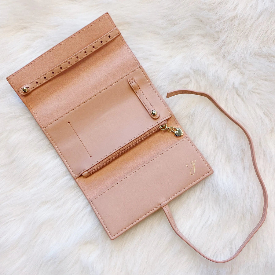 Always With Me Jewelry Roll Bag
