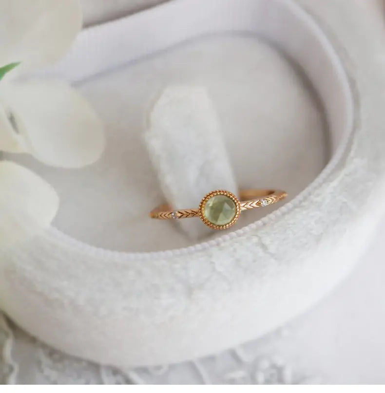 Gold-Plated Fashion Stacking Ring