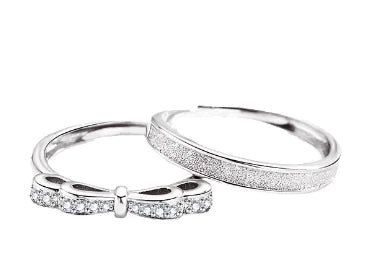 Light Luxury Women's Bow Ring with Unique Design