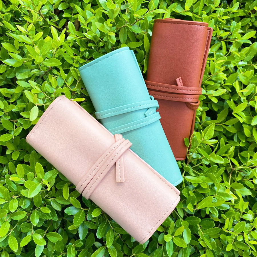 Always With Me Jewelry Roll Bag