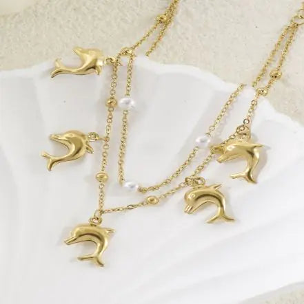 Chic Shell Charm Anklet