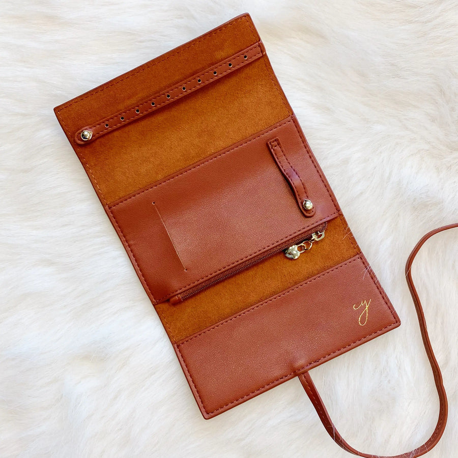 Always With Me Jewelry Roll Bag