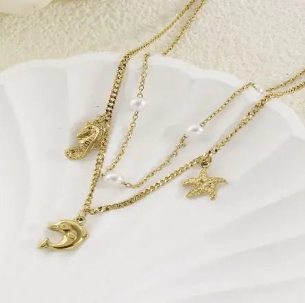 Chic Shell Charm Anklet