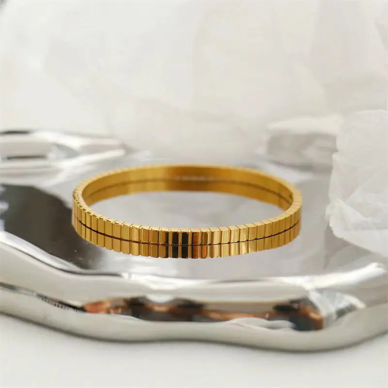 Geometric Fashion Bangles